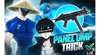 No Recoil💀 Ump Headshot Trick 🔥Ump Panel God Tricks + Settings⚙️ Ump Headshot Trick In Free Fire