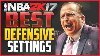 NBA 2K17 Defensive Settings Tips & Tutorial!