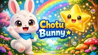 ✨ Chotu Bunny aur Magic Star 🌟 | Cute Kids Story in Hindi | 3D Anime Rhyme @MrBeast 