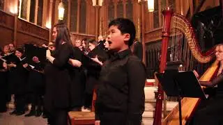 Manhattan Choral Ensemble Chichester Psalms - Connor Tsui boy soprano