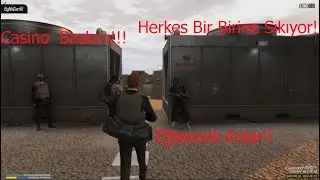 Büyük Kapışma! - Casino Baskını Herkes Birbirini Vuruyor! - Eğlenceli Anlar! Elraenn - EightbornV RP