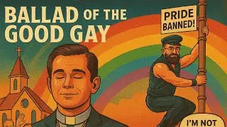 Ballad of the Good Gay &ndash; Drainpipe Prophets | Satirical Queer Pop (AI Music / Hungary Pride Ban)
