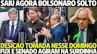 SAIU AGORA BOLSONARO SOLTO FUX COM SENADO AGIRAM NA SURDINHA DESICAO TOMADA NESSE DOMINGO