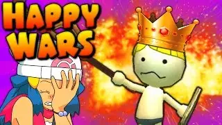 Happy Wars - Best Player In The Immortal League - Funny Moments