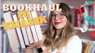 BOOKHAUL +26 nowych książek | haul zakupowy nowości na moich półkach