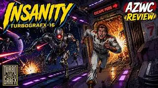 Insanity AZWC review for the Turbografx-16 Super CD or Turbo Duo