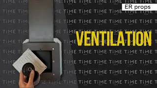 Ventilation. Escape room BANK ROBBERY 2.0. Props for the escape room