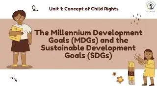 The Millennium Development Goals MDGs and the Sustainable Development Goals SDGs