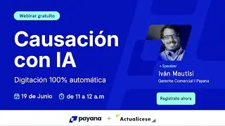 Causaci&oacute;n con IA: Digitaci&oacute;n 100% autom&aacute;tica