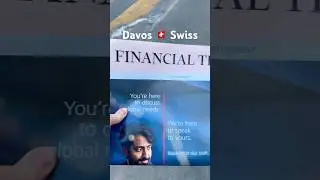 Davos | Suisse | World economic forum | Давос  | Architecture de Davos | City center | 4K | Центр |