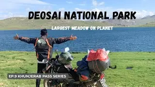 DEOSAI NATIONAL PARK on HONDA PRIDOR 100cc | Ep.9 Khunjerab Pass Series 🏍️🇵🇰