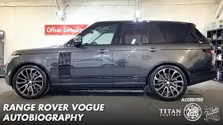 RANGE ROVER VOGUE AUTOBIOGRAPHY TITAN COATINGS UK OFFSET DETAILING ESSEX