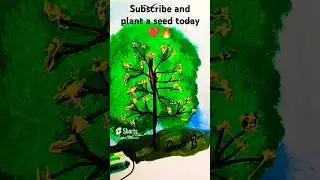 [TUTORIAL]Easy drawing on environment day✨|#shorts|#youtubeshorts🔥🎨