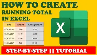 Want to Master Excel's Running Total? Watch This Simple Formula Now