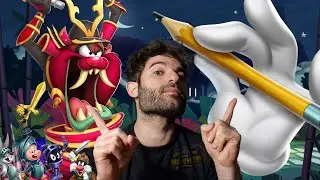 DAIMYO TAZ COSMIC CHALLENGE and ACME ANIMATOR'S HAND - Looney Tunes World of Mayhem