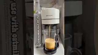 Nespresso Vertuo Next is making oatmeal coffee #nespressovertuo #oatmealbreakfast