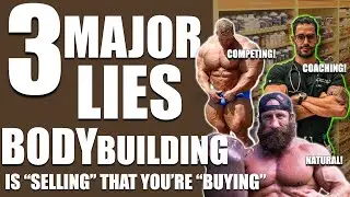 The 3 BIG LIES of Bodybuilding! #bodybuilding #steriods #fitness  #ifbbpro