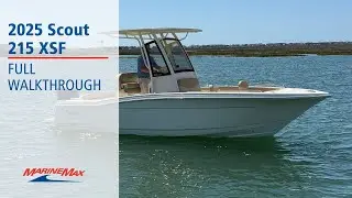 2025 Scout 215 XSF | Available at MarineMax Wrightsville Beach