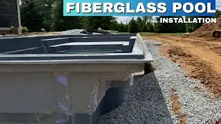 Complete Fiberglass Pool Installation from (start to finish)