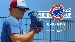 Pitching Prospect Jordan Wicks is Mic'd Up for Practice with the South Bend Cubs