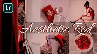 Aesthetic Red Preset - Lightroom Mobile Presets Free Dng | Lightroom Aesthetic Red Tone 2020