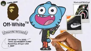 HOW TO DRAW HYPEBEAST GUMBALL
