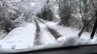 Off Road 4x4 Landrover Defender Snow Rescue