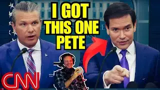 CNN Reporter Speechless When Marco Rubio & Pete Hegseth Fact Check His lies!