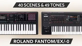 ROLAND FANTOM - 0 ♫ 40 Scenes + 49 Tones ► CINEMATICA SOUNDS
