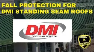 Fall Protection Solutions for Dimensional Metals, Inc. Roof Panels Non-Penetrating Lifeline Systems