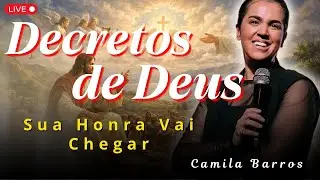 Decretos de Deus Vencem Projetos do Inimigo: Há um Registro no Céu | Camila Barros