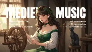 Where Wool Turns and Time Slows – Relaxing Medieval Fantasy Music for Study, Work, & Calm
