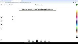 17 - Kahn's Algorithm​ - Topological Sorting - Arabic
