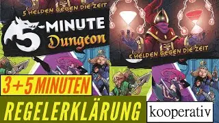 5 Minute Dungeon Regeln Anleitung Regelvideo Kosmos Echtzeit Koop