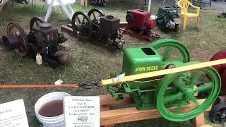 Vintage Hit n&rsquo; Miss Engines Running in Austin, Manitoba