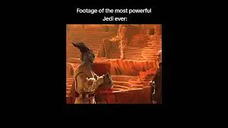 The most powerful Jedi: Coleman Trebor 😭#shorts  #starwars