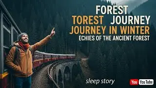 Forest Train Journey in Winter | Echoes of the Ancient Forest