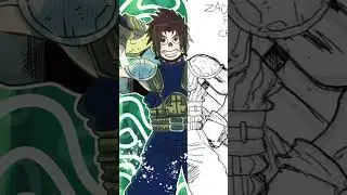 DRAWING FINAL FANTASY 7 FANART