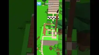 Stacky Dash Level Completed Smoothly 🧱✨| Lvl-1776| #satisfying #gamingcorner1356 #shorts