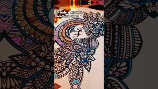 Breathless | Mandala Birds Art 🕊️🎵#mandalaart