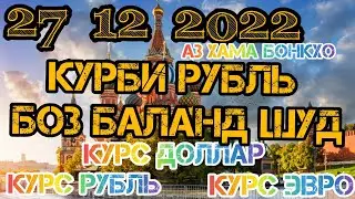 Курс доллар на сегодня 27 12 2022 Курс рубль на сегодня