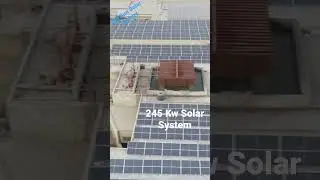 245 kw Solar System #Solar #solarpakistan #solarpower #solarenergy #electricity #pakistan #industry