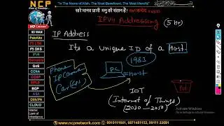 CCNA LECTURE 01 @NCPNetworkTraining