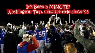 Washington Township 27 Atlantic City 6 | CJ Group 5 Final | Minutemen 1st Section Title Since 1995!