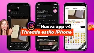 Threads estilo iPhone en Android v4 2024 tutorial