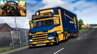 Scania 4-Series Heavy Haul | Transporting Aircraft Interior in Banja Luka 🇧🇦 (Bosnia & Herzegovina)
