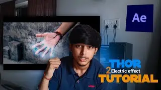 How to create THOR electric effect with After Effects | Vfx tutorial