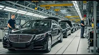 How Mercedes S‑Class Are Manufactured | Inside German Luxury Car Factory (Full Process)