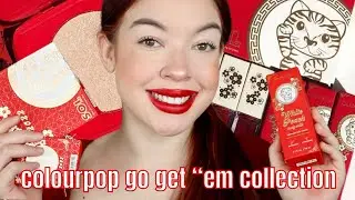 NEW COLOURPOP LUNAR NEW YEAR COLLECTION! SWATCH + REVIEW
