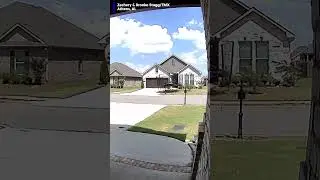 Trampoline goes flying in Alabama
